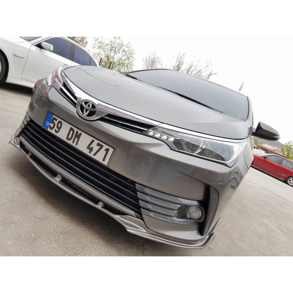 toyota corolla ön tampon eki lip (2016-2018)