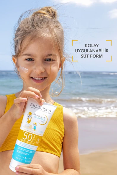 BIODERMA Photoderm Pediatrics Lait SPF50+ Bebek, Çocuk Çok Yüksek Korumalı Süt Formda Güneş Kremi 200 ml 3701129807293 - 4