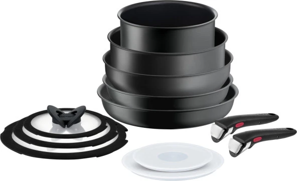 Tefal L76490 Ingenio Titanyum 3X Ultimate Büyük Tava ve Tencere Seti 12 Parça - 2100129591