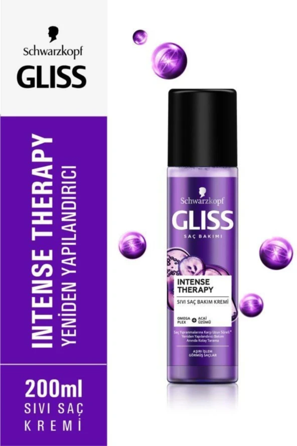 GLISS SIVI SAÇ BAKIM KREMİ 200ML-INTENSE THERAPY
