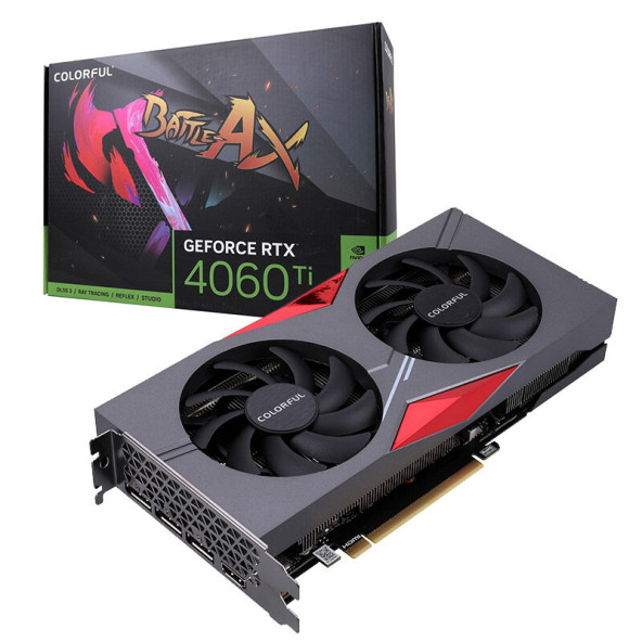 COLORFUL RTX 4060 Ti 16GB GD6 128Bit NB DUO 16GB-V - Resim 1