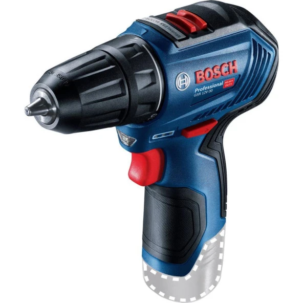 Bosch GSR 12V-30 Delme/Vidalama Makinesi Solo - 06019G9002