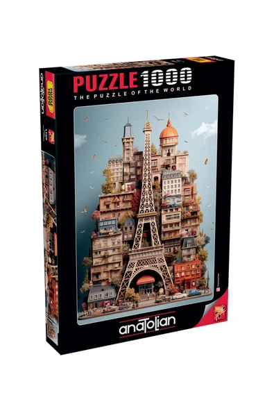 Anatolian 1000 Parçalık Puzzle - Eyfel 1168