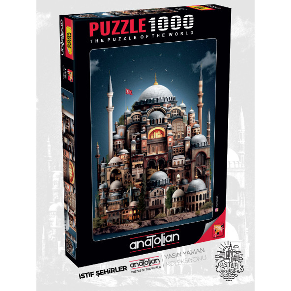 Anatolian 1000 Parçalık Puzzle / Ayasofya - Kod 1169