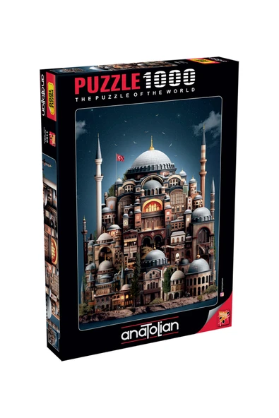 Anatolian 1000 Parçalık Puzzle - Ayasofya 1169