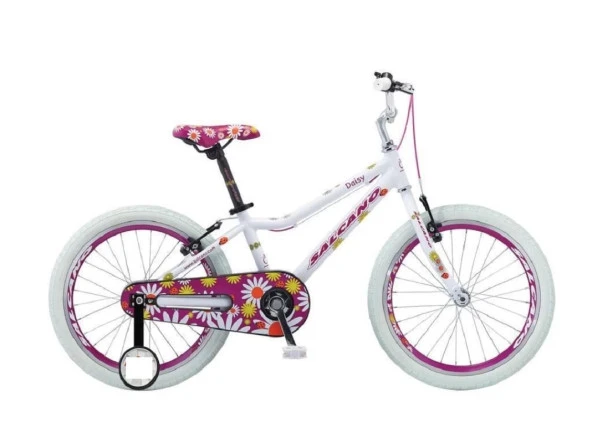 Salcano Daisy 20 Jant Çoçuk Bisikleti Alüminyum Kadro Beyaz Mor ürün görseli