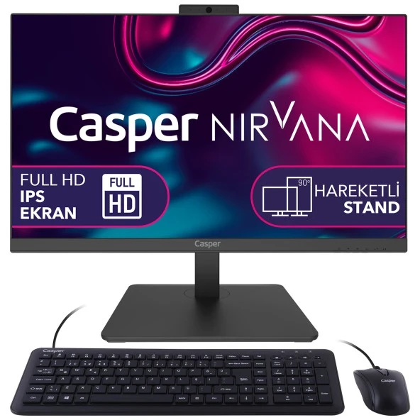 Casper Nirvana A60.1235-BU00X-V Intel Core i5-1235U 16GB RAM 250GB NVME SSD Freedos Masaüstü Bilgisayar