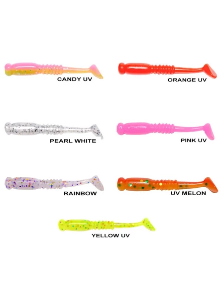 Ryuji Rock Tail 4cm Kokulu Silikon Yem 12 adet - 2