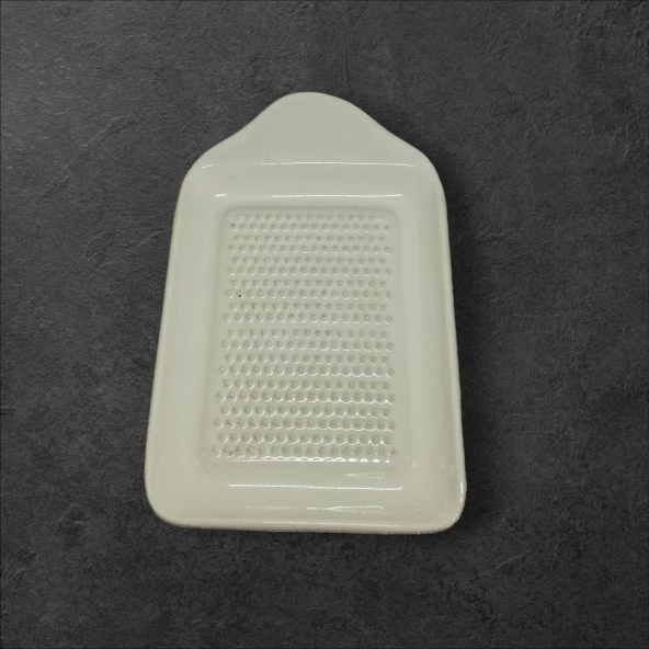 Çocuk Mama Rendesi Porselen Elma Rendesi Kare 17-10 cm Meyve Rendesi - 2