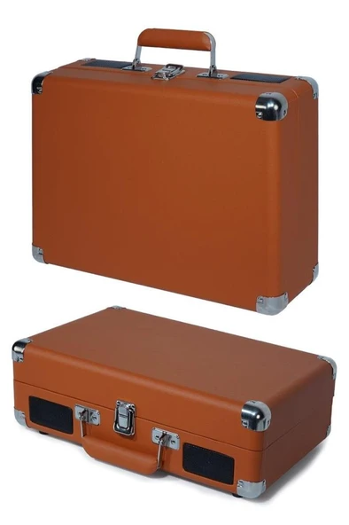 Midex Mtx-101OR Nostaljik Retro Pikap Plak Çalar (Şarjlı Bluetooth Aux Hoparlörlü 3 Devir) İğne Dahil - Resim 5