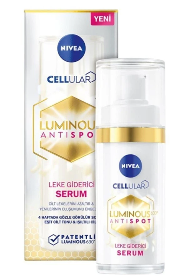 Nivea Cellular Luminous AntiSpot Leke Giderici Serum 30 ml 1 Ad.