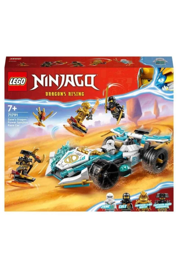 LEGO Ninjago Zane'in Ejderha Gücü Spinjitzu Yarış Arabası 71791