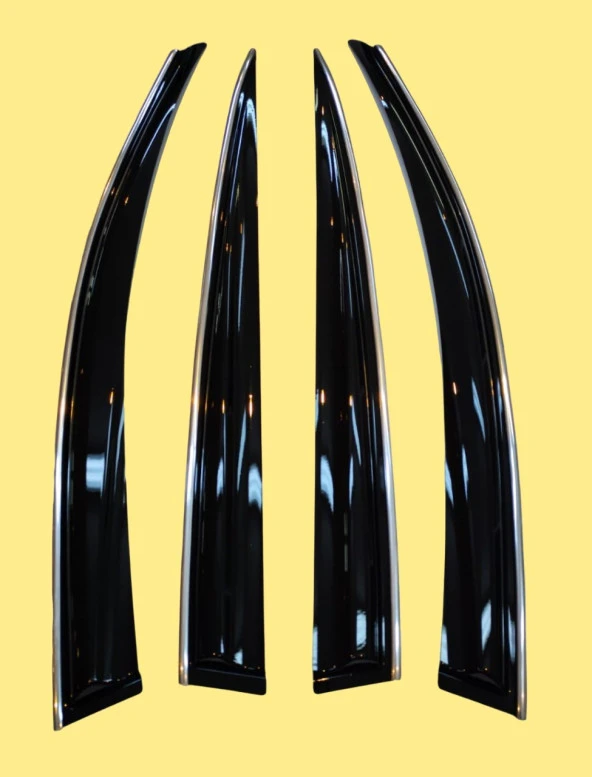 Balp Fiat Albea-Palio-Siena Kromlu Cam Rüzgarlığı 4 Lü Takım - Resim 7