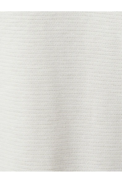 Yakalı Tişört Slim Fit Düğme Detaylı Kısa Kollu - Resim 6