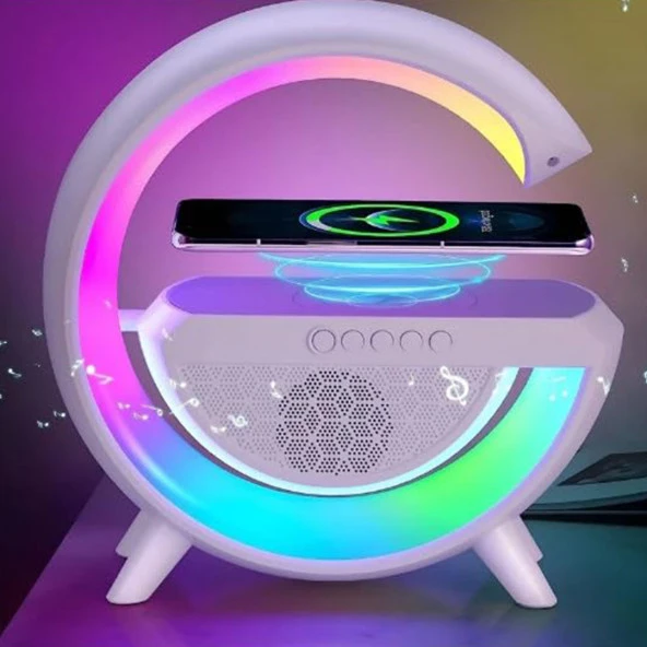 MAGICVOICE BT2301 KABLOSUZ ŞARJLI 7 RENKLİ TAŞINABİLİR HOPARLÖR - 2