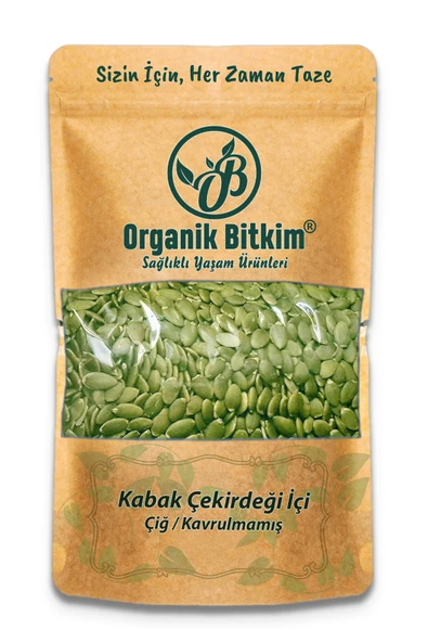 Organik Bitkim Kabak Çekirdeği İçi Çiğ 250 gr ürün görseli 1