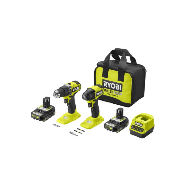 Ryobi Rck182a-2C20s 18V Combo Kit Matkap Ve Vidalama In2 T5133005288