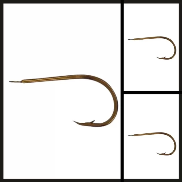 Uyguna-Yakala 50'li Mustad 530 No:2/0 Bronz İğne-İĞN.685 - 2