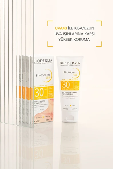 BIODERMA Photoderm LEB SPF 30 Hassas Ciltler Güneş Alerjisi Karşıtı Jel Formda Yüz Güneş Kremi 100 ml 3701129808047 - 3