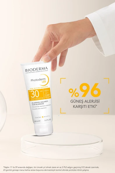 BIODERMA Photoderm LEB SPF 30 Hassas Ciltler Güneş Alerjisi Karşıtı Jel Formda Yüz Güneş Kremi 100 ml 3701129808047 - 2