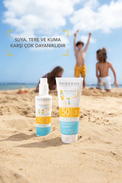 BIODERMA Photoderm Pediatrics Lait SPF50+ Bebek, Çocuk Çok Yüksek Korumalı Süt Formda Güneş Kremi 100 ml 3701129807286 - 5