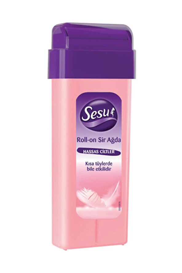 Sesu Rollon Ağda 100 ml pembe Hassas Ciltler