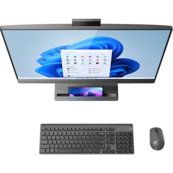 Lenovo Ideacentre Aıo 5 24IAH7 Intel Core I5-12500H 32GB 1tb SSD Intel Iris Xe Graphics 23.8 Fhd IPS Freedos F0GR0071TX All In One Bilgisayar Snertech - 3