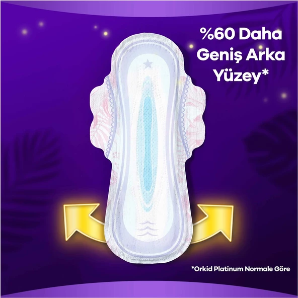 Orkid Platinum Gece Extra Plus Ped 20x2 40 Adet - Resim 4
