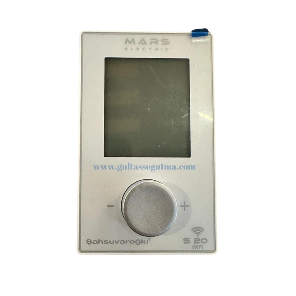 MARS S20  DİGİTAL WİFİ BEYAZ ODA TERMOSTAT - 4