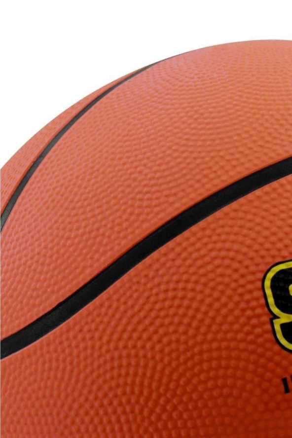 Turuncu Basketbol Topu Iç Dış Mekan - Pompa Hediyeli 6 Numara - 5
