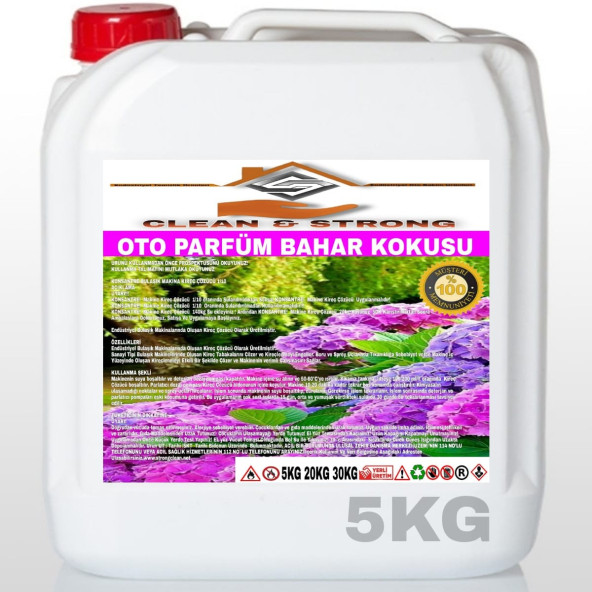 OTO PARFÜM BAHAR KOKUSU 5KG