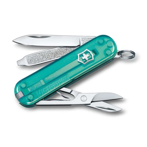 Victorinox Classic 0.6223.T24G Tropical Surf İsviçre Çakısı 58mm - 5