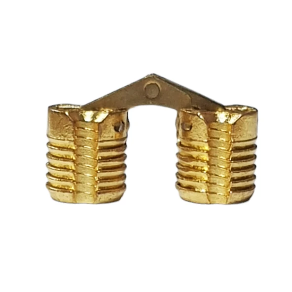 Aletçantam Gizli Masa Menteşesi 12mm Metal Kırma Katlanır Menteşe - 2 Adet - 2