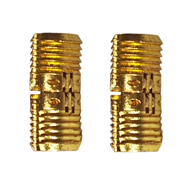 Aletçantam Gizli Masa Menteşesi 12mm Metal Kırma Katlanır Menteşe - 2 Adet - 3