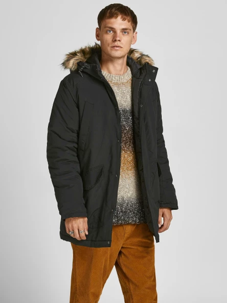 Jack Jones Hgreat Padded Fur Erkek Parka 12217272