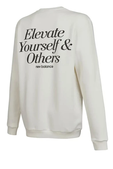 New Balance Lifestyle Erkek Sweatshirt - MNC3328-SST - 2