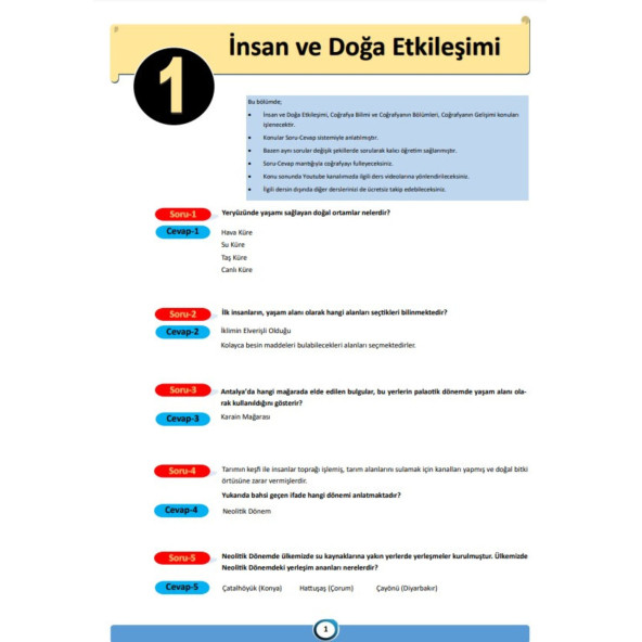 Enine Boyuna Coğrafya Eğitim Seti  TYT AYT KPSS   Renksiz