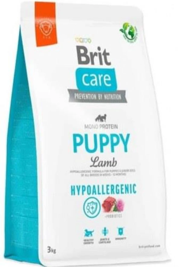 Brit Care Kuzu Etli Hypoallergenic Yavru Köpek Maması 3 Kg