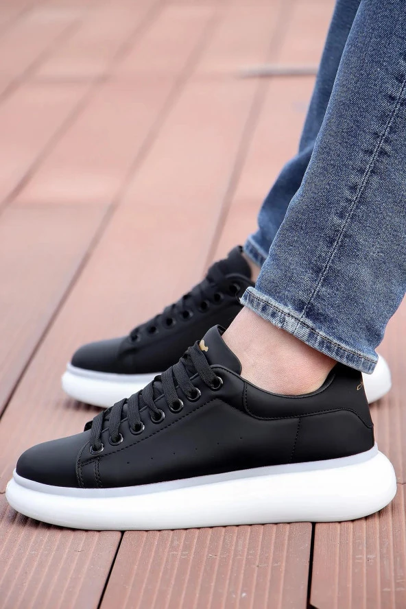 Fort Cheta Madrıd 150 Siyah Beyaz Memory Foam Taban Unisex Sneaker Ayakkabı ürün görseli