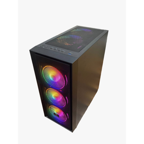 Gameforce Hunter 4 x 120 MM Rainbow Fanlı Oyuncu Kasası - 2