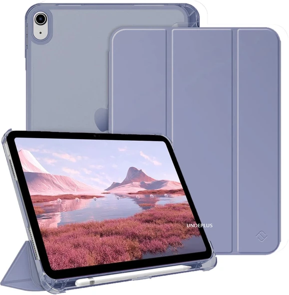 Apple iPad Air 11inç M2/M3 Air 4/5.Nesil 10.9 Kılıf PU Deri Smart Standlı Case 2025-2024 Flip