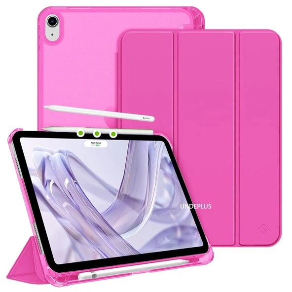 Apple iPad Air 11inç M2/M3 Air 4/5.Nesil 10.9 Kılıf PU Deri Smart Standlı Case 2025-2024 Flip - 12