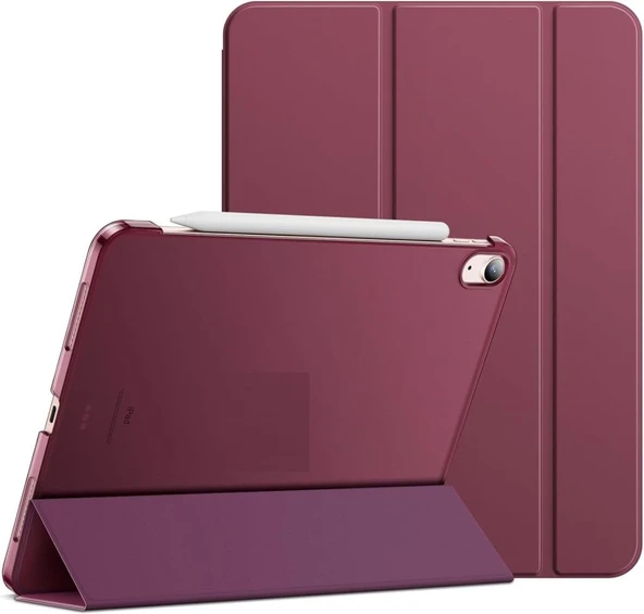 Apple iPad 11.Nesil A16 11inç/10.Nesil 10.9inç Kılıf PU Deri Smart Standlı Case - 3
