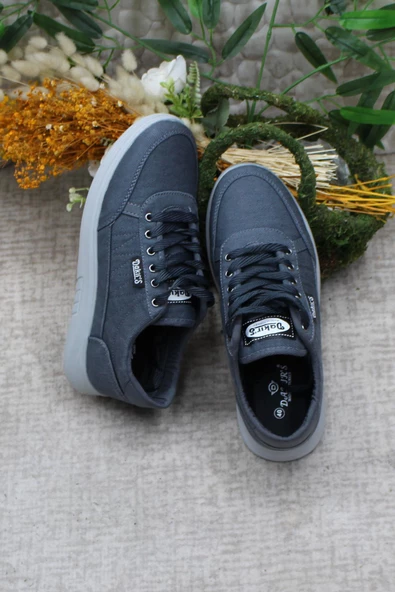 Fort Dks 2038 Füme Hafif Rahat Keten Sneaker Erkek Ayakkabı - Resim 6