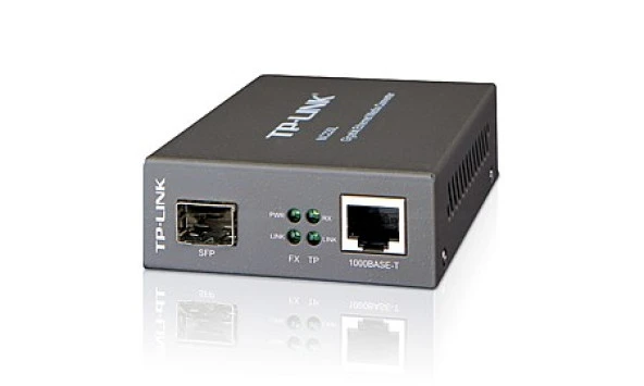 TP-LINK MC220L Fiber Converter,SFP Slot Destekli Gigabit Medya Dönüstürücü