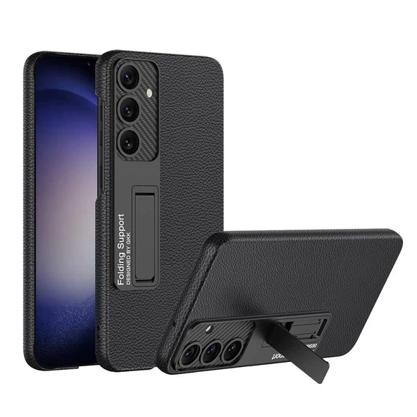 Galaxy S24 Kılıf Kıpta Standlı Kılıf - Resim 2