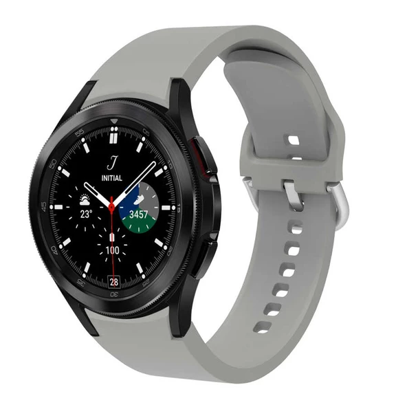 Samsung Galaxy Watch 4 5 6 7 FE 40 40 44 Classic 42 43 46 47 mm Kordon Silikon Kordon - 9