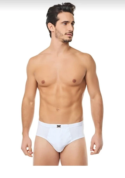 TUTKU 0109 ERKEK PENYE SLİP KÜLOT 6 ADET  SİYAH L - 2