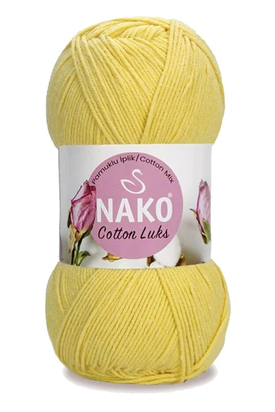 5 Adet Cotton Lüks Yelek Tunik Kazak Bluz Hırka İpi Yünü Açık Sarı 97554 - 2