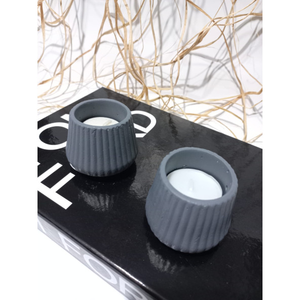 TEALİGHT MUMLUK 2 Lİ RANDOM - Resim 3